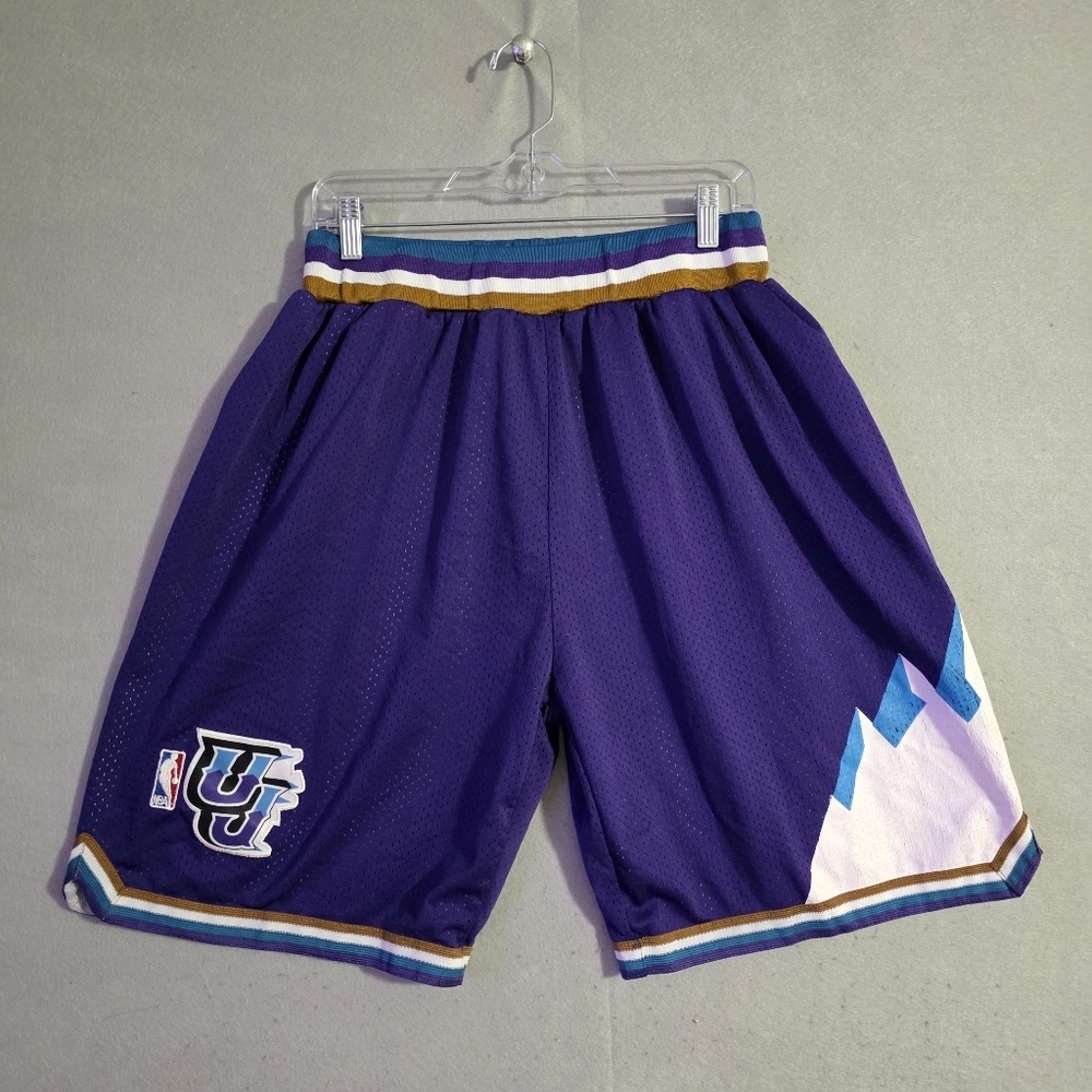 Adidas Mens 1996-97 Utah Jazz Basketball Shorts NBA Size XXL